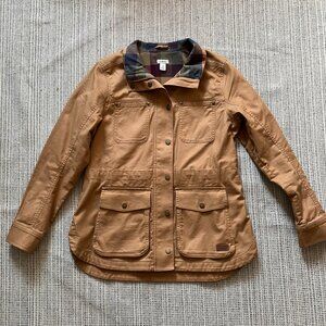 L.L.Bean Lined Beanflex Utility Jacket - Women's S Petite, Tan